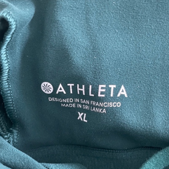Athleta XL Bright Green Athletic Athleisure Cami Top - Picture 4 of 6